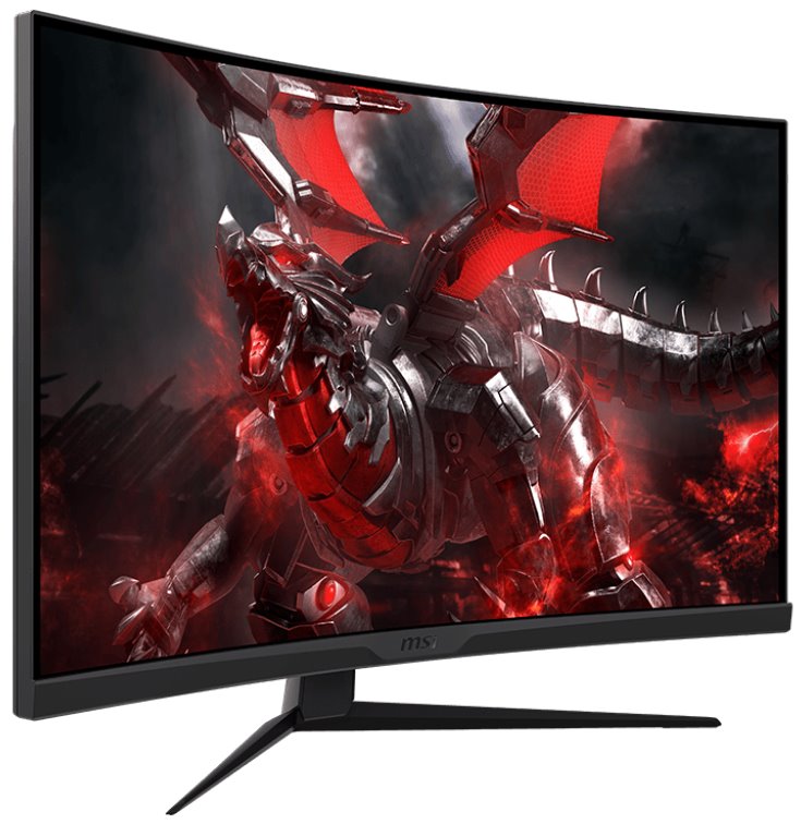 MSI Gaming G322C/ 31,5" zakřivený/ 1920x1080/ VA LED, 170hz/ 1ms/ 250cd/m2/ 3000:1/ HDMI/ DP/ černý
