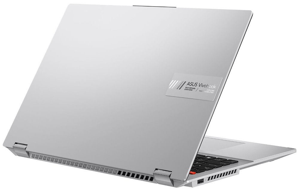 ASUS Vivobook Flip/ Ryzen 7 7730U/ 16GB DDR4/ 512GB SSD/ Radeon™ Graphics/ 16" WUXGA,touch/ W11H/ stříbrný