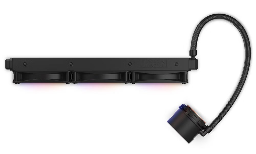 NZXT vodní chladič Kraken 360 RGB / 3x120mm fan / 4-pin PWM / LCD disp. / 6 let