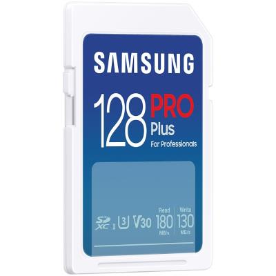 SAMSUNG PRO Plus SDXC 128GB / CL10 UHS-I U3 / V30
