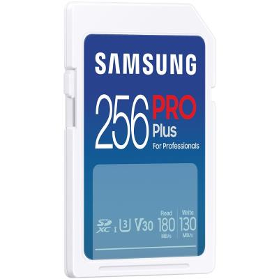 SAMSUNG PRO Plus SDXC 256GB / CL10 UHS-I U3 / V30