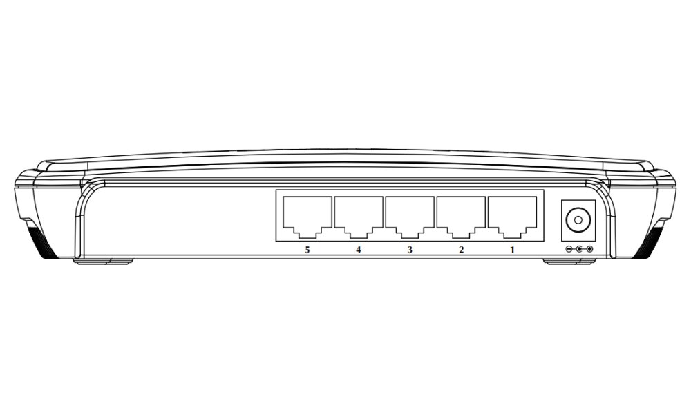 Planet SW-504 Switch 5 x 10/100, plast