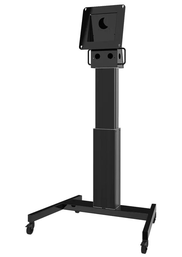 Neomounts Select NM-HUB2LIFTBLACK/Držák displeje/vozík/max 50"/VESA 350x350/nosn. 150kg/mot. nast.výšky/náklon/rotace/če