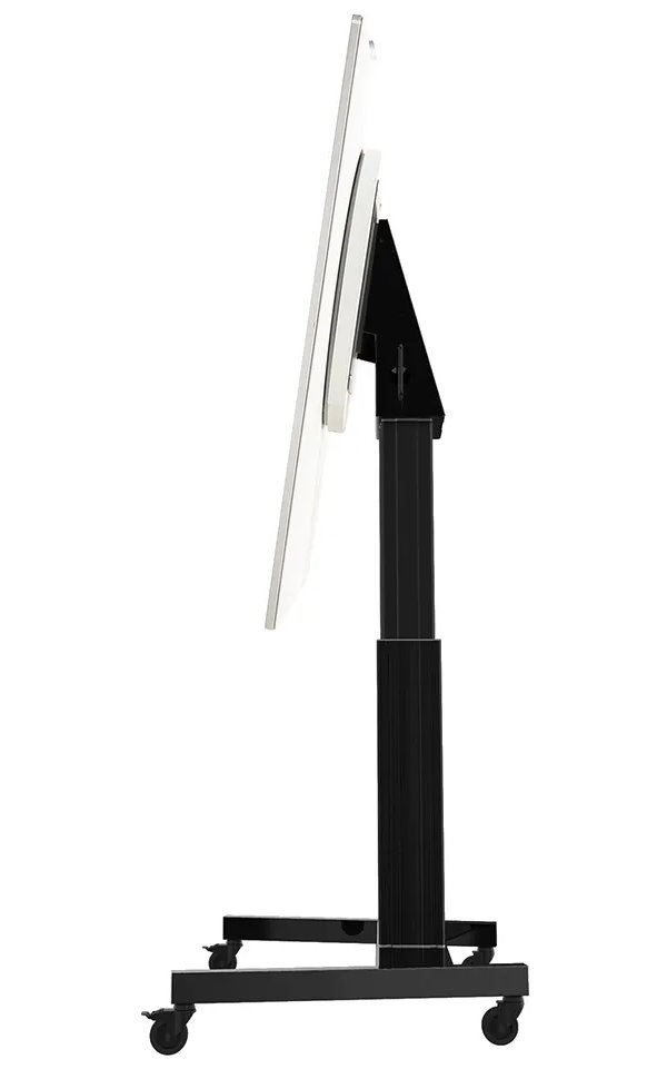 Neomounts Select NM-HUB2LIFTBLACK/Držák displeje/vozík/max 50"/VESA 350x350/nosn. 150kg/mot. nast.výšky/náklon/rotace/če