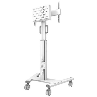 Neomounts Select FL50S-825WH1/Držák displeje/vozík/37-75"/4 kolečka/VESA 600X400/nosn. 70kg/nast.výšky/náklon/bílý