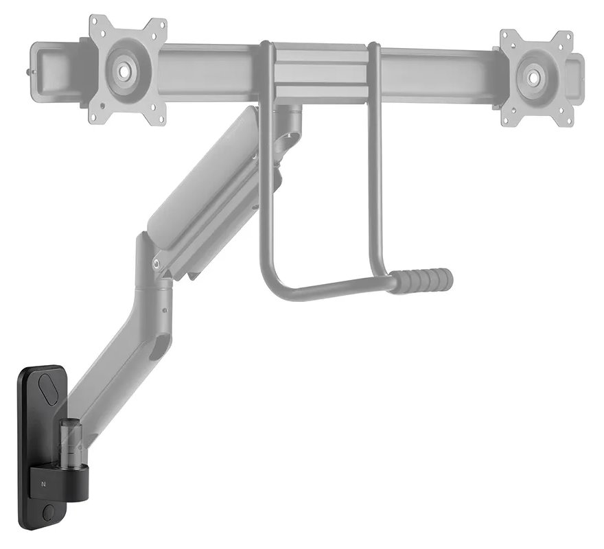 Neomounts AWL75-450BL / adaptér na zeď pro DS70/DS75-450BL1/2 / černý