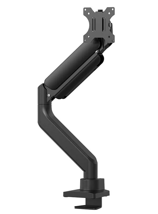 Neomounts DS70-450BL1/Držák displeje/na stůl/17-42"/svorka+průchodka/VESA 100X100/nosn. 15kg/plyn. píst/1 disp/černý