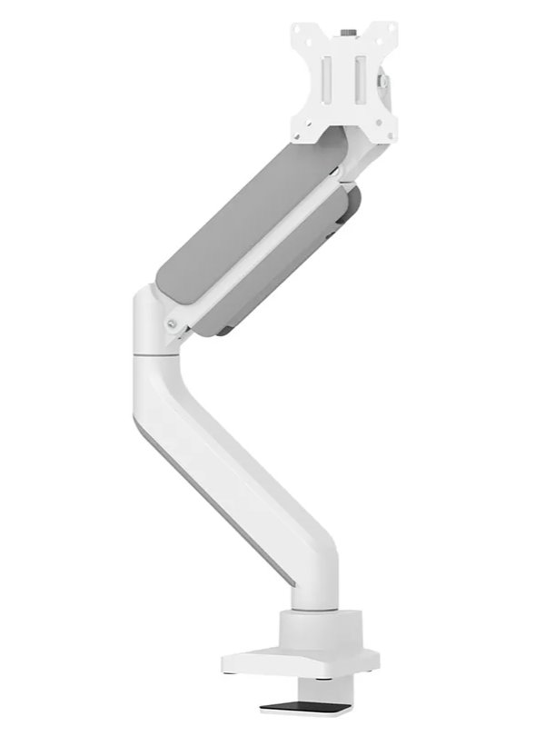 Neomounts DS70-450WH1/Držák displeje/na stůl/17-42"/svorka+průchodka/VESA 100X100/nosn. 15kg/plyn. píst/1 disp/bílý
