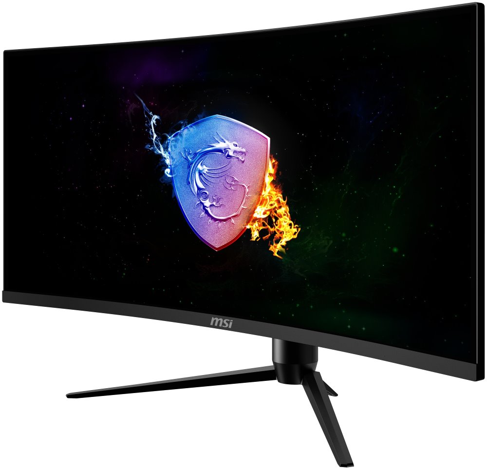 MSI Gaming MAG342CQPV/ 34" zakřivený/ 3440x1440/ VA LED, 100Hz/ 1ms/ 250cd/m2/ 3000:1/ HDMI/ DP/ černý