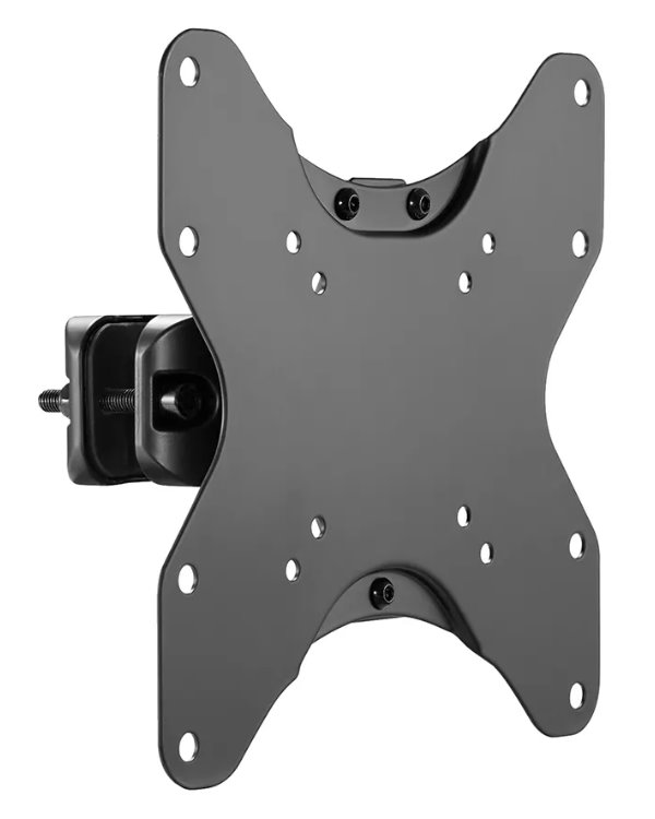 Neomounts FL40-430BL12/Držák displeje/na sloup,tyč 28-50 mm/23-42"/sklopný/1 čep/VESA 200X200/nosn. 25kg/černý