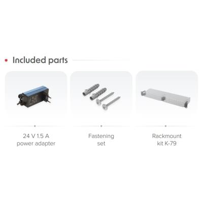 MikroTik L009UiGS-RM, ARM CPU, 512MB RAM, 8x GbE, PoE in/out, SFP, USB 3.0, L5