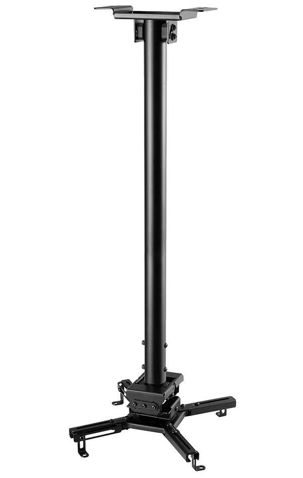 Neomounts  CL25-550BL1 / Projector Ceiling Mount (height adjustable: 74-114 cm) / Black