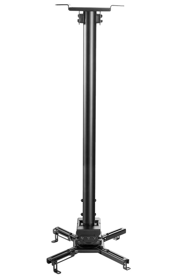 Neomounts  CL25-550BL1 / Projector Ceiling Mount (height adjustable: 74-114 cm) / Black