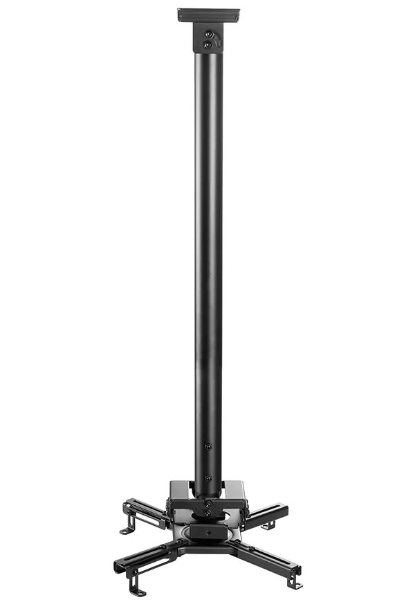 Neomounts  CL25-550BL1 / Projector Ceiling Mount (height adjustable: 74-114 cm) / Black