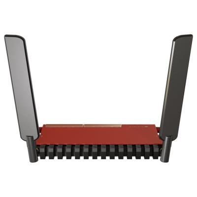 MikroTik L009UiGS-2HaxD-IN, ARM CPU, 512MB RAM, Wi-Fi 6 (802.11ax), 8x GLAN, PoE in/out, SFP, USB 3.0, L5