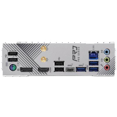 ASRock Z790 Pro RS WiFi / Intel Z790 / LGA1700 / 4x DDR5 DIMM / 4x M.2 / HDMI / DP / USB-C / ATX