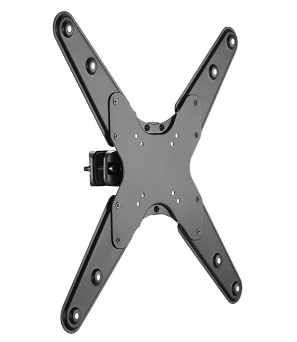 Neomounts FL40-430BL14/Držák displeje/na sloup,tyč 28-50 mm/32-55"/sklopný/1 čep/VESA 400X400/nosn. 25kg/černý