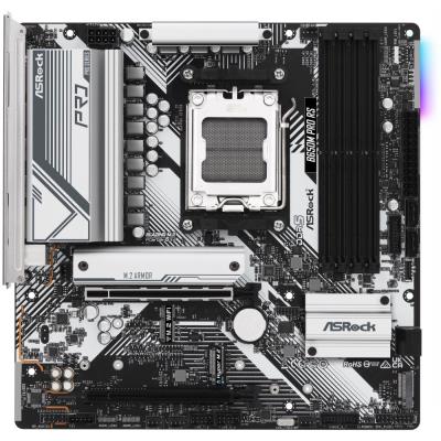 ASRock B650M Pro RS / AMD B650 / AM5 / 4x DDR5 DIMM / 3x M.2 / HDMI / DP / USB-C / mATX