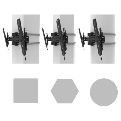 Neomounts Select WL35S-910BL16/Držák displeje/na sloup 25-100 cm/40-75"/sklopný/VESA 600X400/nosn. 50kg/černý