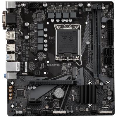 GIGABYTE H610M S2H V2 DDR4 rev. 1.0 / Intel H610 / LGA1700 / 2x DDR4 / M.2 / DP / VGA / HDMI / DVI-D / mATX