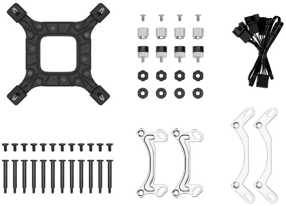 DEEPCOOL vodní chladič LE720 / 3x120 mm fan / ARGB / Intel i AMD (LGA1700)