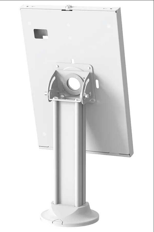 Neomounts  DS15-640WH1 / desk grommet, lockable tablet casing for Apple iPad, PRO, Air & Samsung Galaxy Tab / White