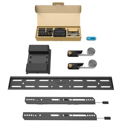 Neomounts Select WL30S-910BL16/Držák displeje/na sloup 25-100 cm/40-75"/fixní/VESA 600X400/nosn. 50kg/černý