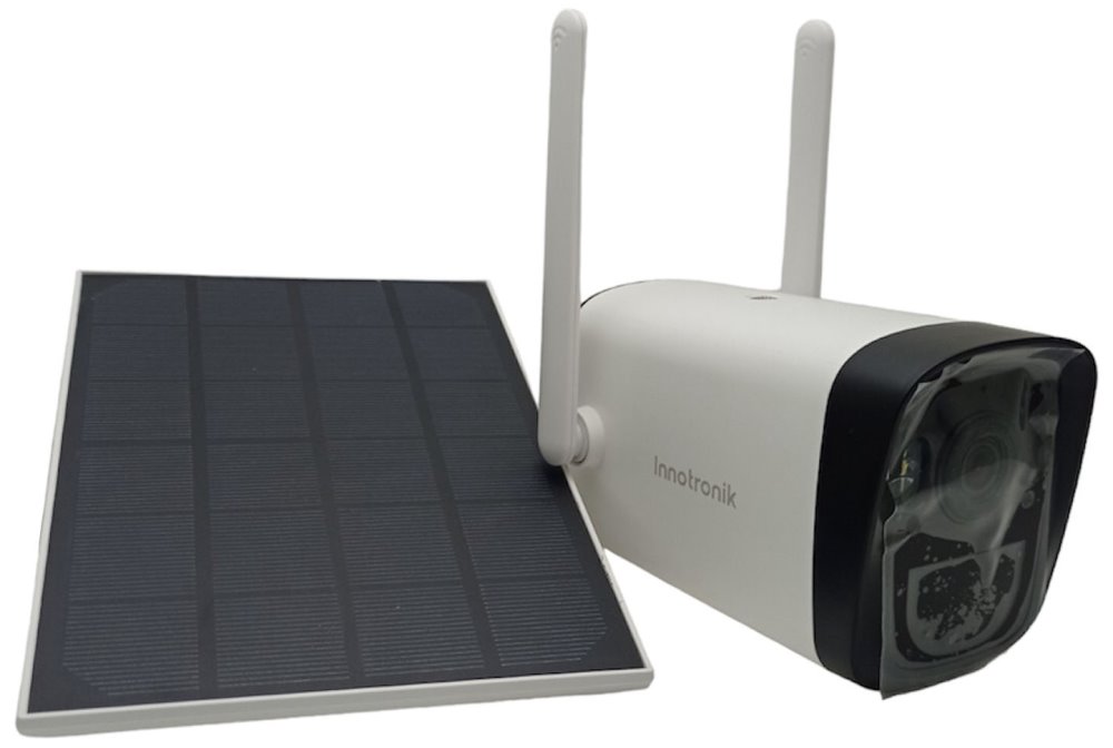 TRX Bezpečnostní IP kamera Innotronik ICH-BC25, bezdrátová, 2.0Mpix, WiFi, solární panel, Li-Ion baterie