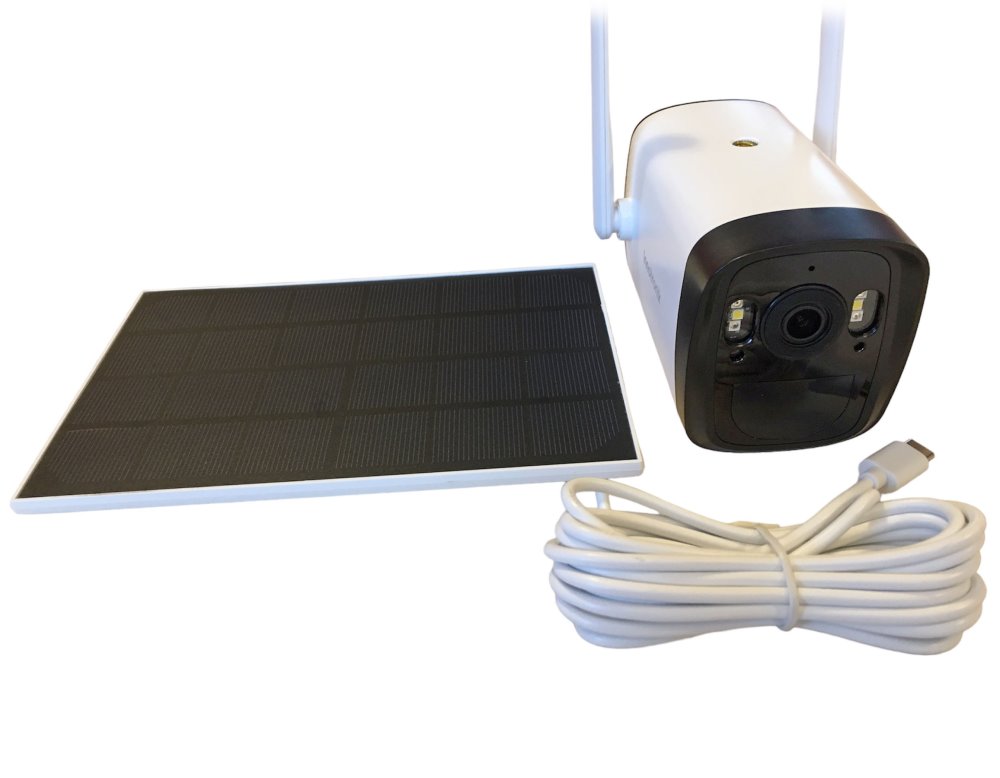 TRX Bezpečnostní IP kamera Innotronik ICH-BC25, bezdrátová, 2.0Mpix, WiFi, solární panel, Li-Ion baterie