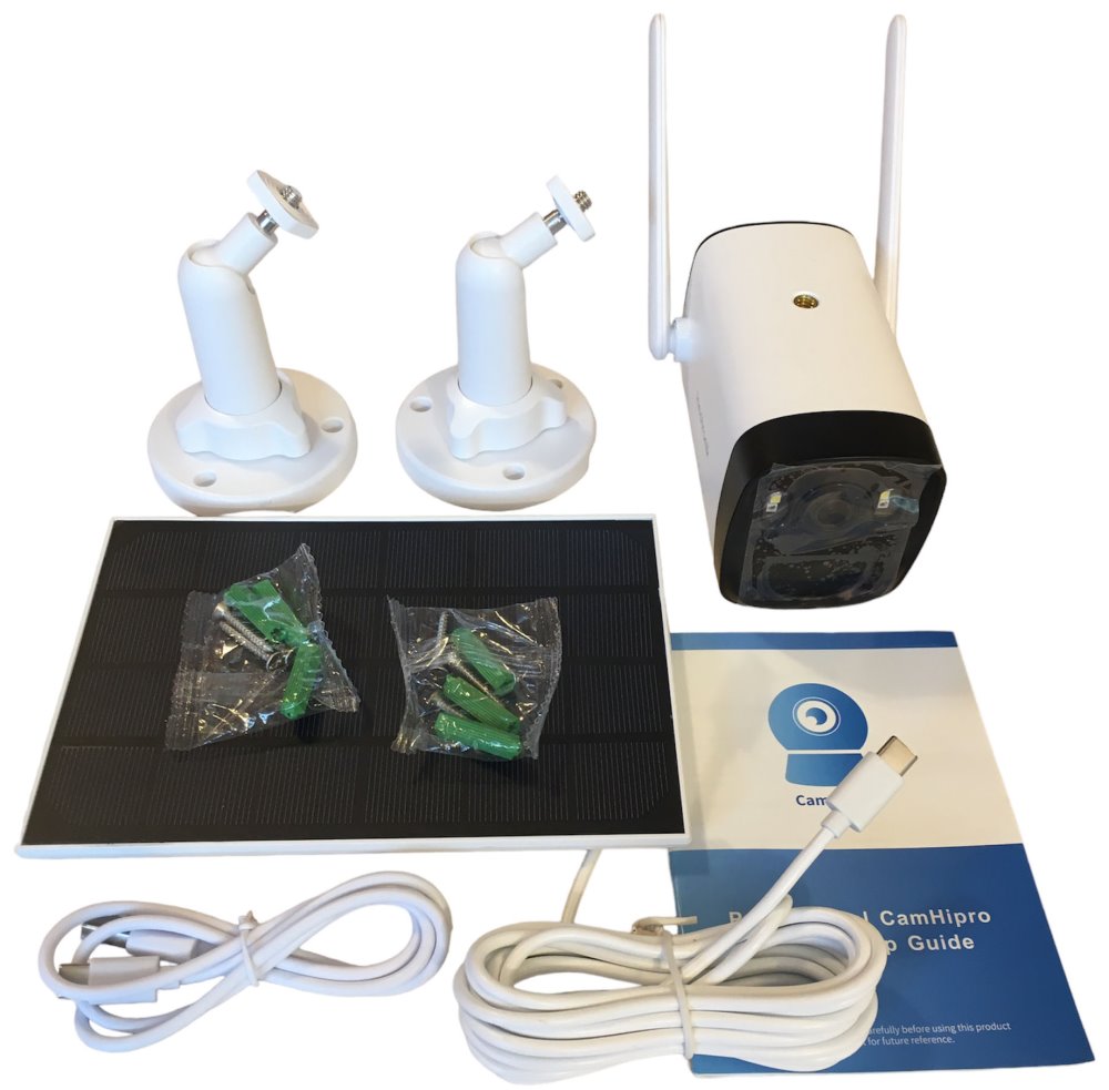 TRX Bezpečnostní IP kamera Innotronik ICH-BC25, bezdrátová, 2.0Mpix, WiFi, solární panel, Li-Ion baterie