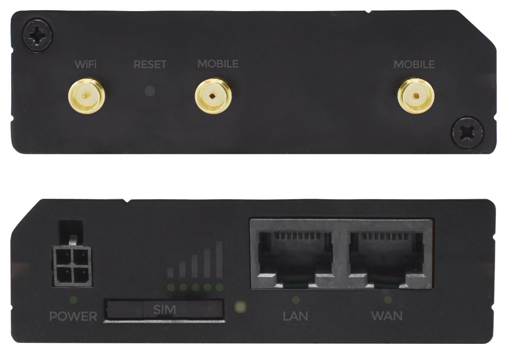 Teltonika RUT200 průmyslový LTE router s ethernetovou zálohou, 2x Eth, LTE Cat4/3G/2G, Wi-Fi