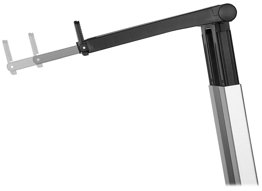 Neomounts  NSLS200 / Notebook Desk Stand (ergonomic, portable, height adjustable) / Silver