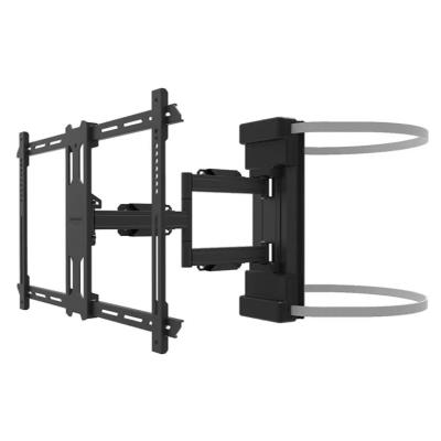 Neomounts Select WL40S-910BL16/Držák displeje/na sloup 25-100 cm/40-75"/sklopný/rotace/3čepy/VESA 600X400/nosn. 45kg/čer