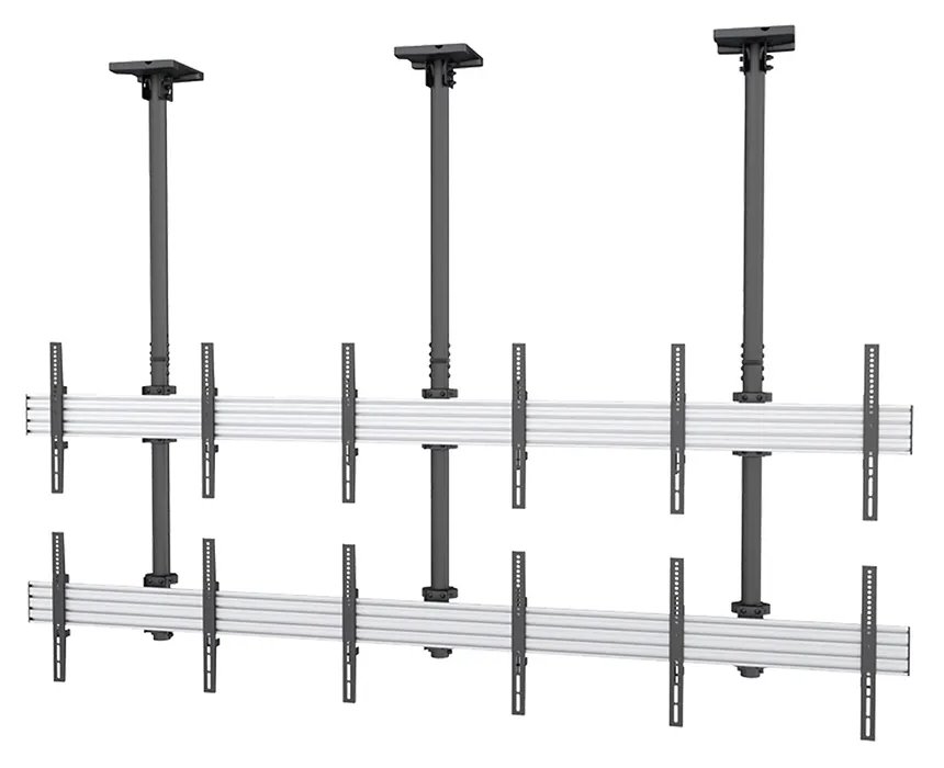 Neomounts Pro  NMPRO-C32 / Flat Screen Ceiling Mount - 3x2 (3 x horizontal/2 x vertical) - box 1/2 / Black/silver