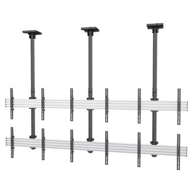 Neomounts Pro  NMPRO-C32 / Flat Screen Ceiling Mount - 3x2 (3 x horizontal/2 x vertical) - box 1/2 / Black/silver