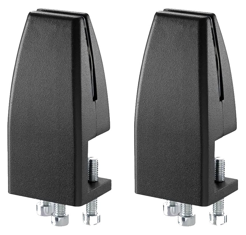 Neomounts NS-CLMP25BLACK / Desk Clamp for NS-GLSPROTECTXXX - for 8-25 mm desk thickness - set of 2 / Black