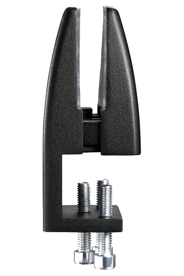 Neomounts NS-CLMP25BLACK / Desk Clamp for NS-GLSPROTECTXXX - for 8-25 mm desk thickness - set of 2 / Black