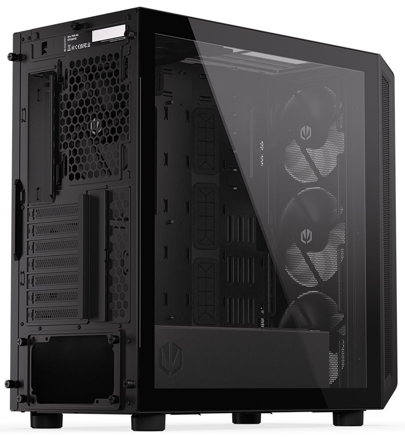 Endorfy skříň Arx 700 Air / ATX / 5x 140 fan (až 8 fans) / 2x USB / USB-C / mesh panel / tvrzené sklo / černá