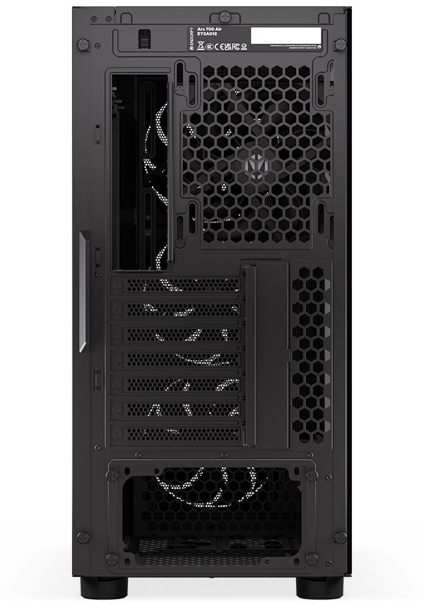 Endorfy skříň Arx 700 Air / ATX / 5x 140 fan (až 8 fans) / 2x USB / USB-C / mesh panel / tvrzené sklo / černá