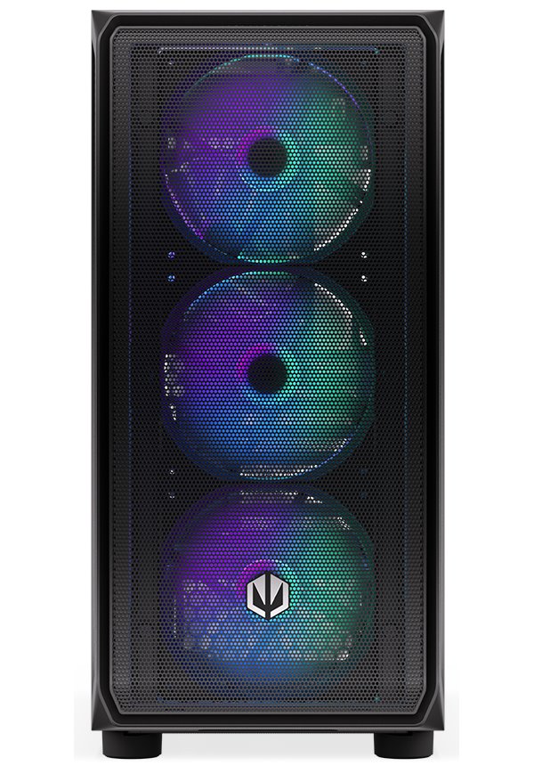 Endorfy skříň Arx 700 ARGB / ATX / 4x 140 ARGB fan (až 8 fans) / 2x USB / USB-C / mesh p. / tvrzené sklo / černá