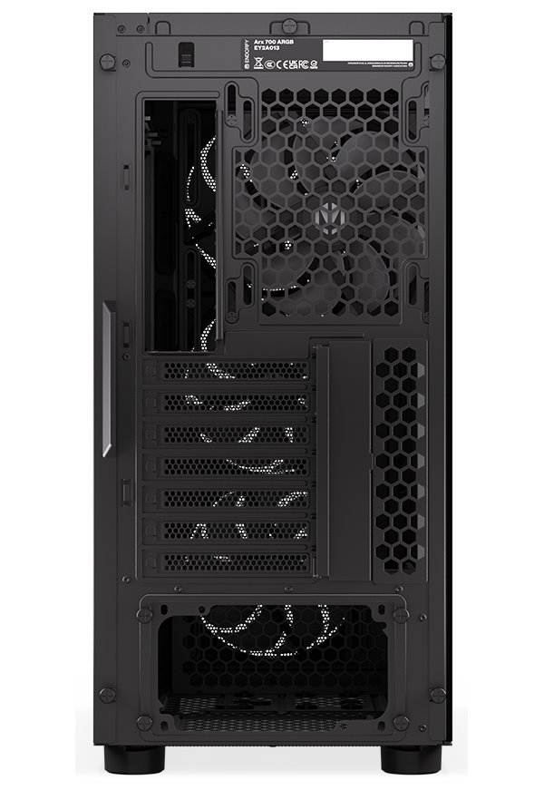Endorfy skříň Arx 700 ARGB / ATX / 4x 140 ARGB fan (až 8 fans) / 2x USB / USB-C / mesh p. / tvrzené sklo / černá