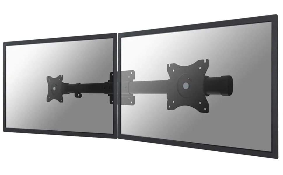Neomounts FPMA-CB100BLACK / Flat Screen Cross bar (to make a single mount dual screen) / Black