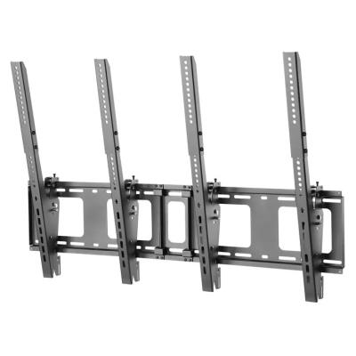 Neomounts NS-WMB200PBLACK/Držák displeje/na stěnu/40-52"/menu board vertikální sklopný/VESA 400X600/nosn. 2x50kg/2 displ