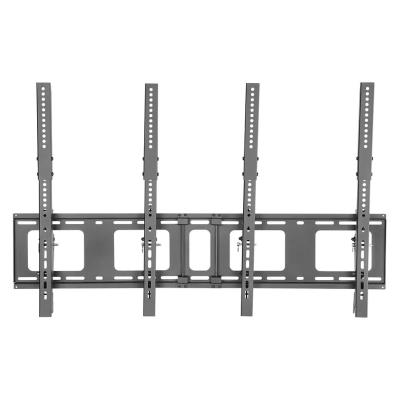 Neomounts NS-WMB200PBLACK/Držák displeje/na stěnu/40-52"/menu board vertikální sklopný/VESA 400X600/nosn. 2x50kg/2 displ