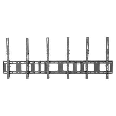 Neomounts NS-WMB300PBLACK/Držák displeje/na stěnu/40-52"/menu board vertikální sklopný/VESA 400X600/nosn. 3x50kg/3 displ