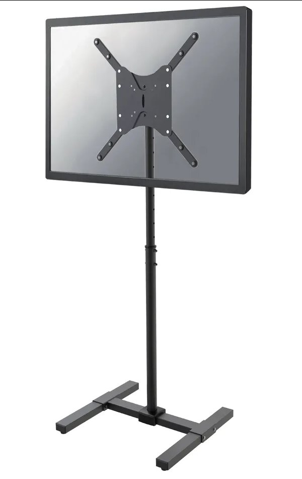 Neomounts NS-FS100BLACK / Flat Screen Floor Stand (height: 75-124 cm) / Black