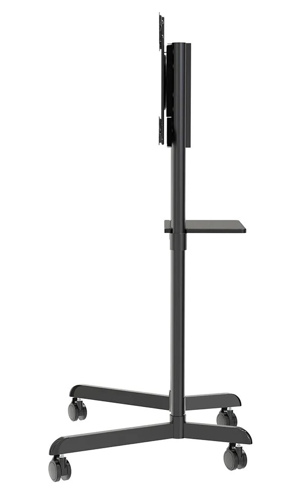 Neomounts NS-M1250BLACK / Mobile Flat Screen Floor Stand (height: 160 cm) / Black