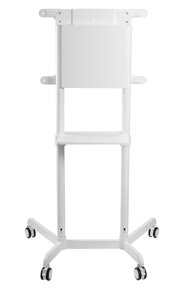 Neomounts NS-M1250WHITE / Mobile Flat Screen Floor Stand (height: 160 cm) / White