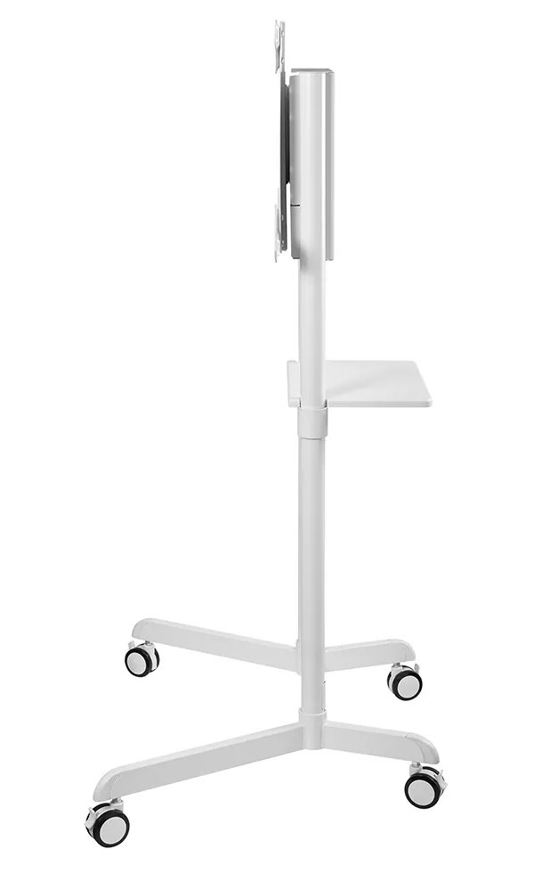 Neomounts NS-M1250WHITE / Mobile Flat Screen Floor Stand (height: 160 cm) / White