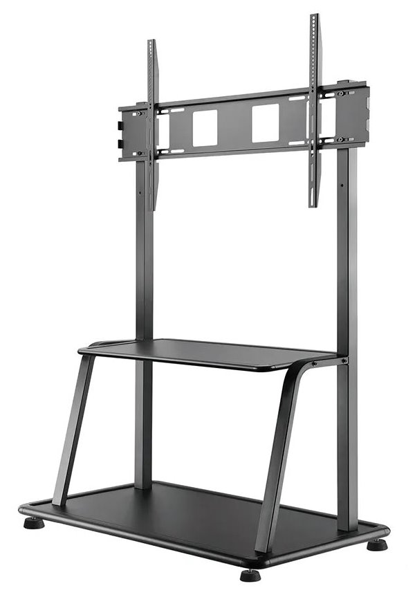 Neomounts NS-M4000BLACK / Mobile Flat Screen Floor Stand (stand+trolley) (height: 137-153 cm) box 1/2 / Black